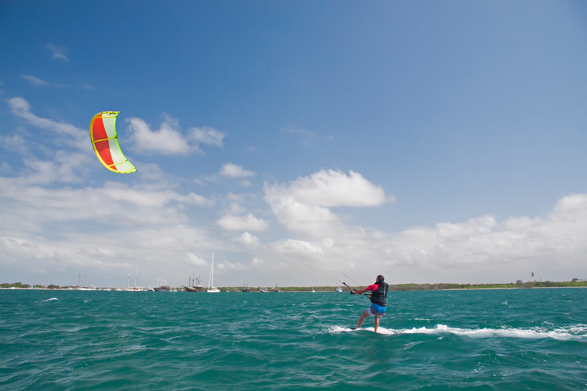 Kitesurf en Indonésie