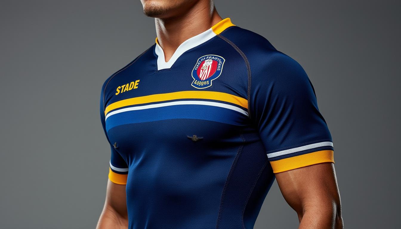 découvrez les meilleurs prix des maillots de rugby du stade français. comparez les offres pour trouver votre maillot pas cher avant de finaliser votre achat et bénéficiez de la qualité de l'équipe tout en faisant des économies.