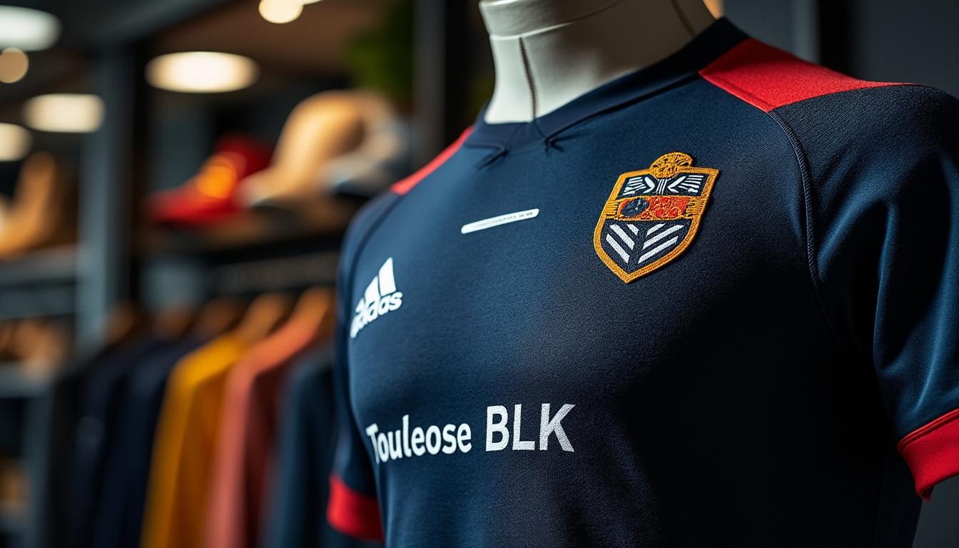 découvrez le maillot de toulouse blk stade toulousain de cette saison, alliant performance et style pour soutenir votre équipe. plongez dans l'univers du rugby avec ce vêtement emblématique qui représente fièrement le club toulousain.