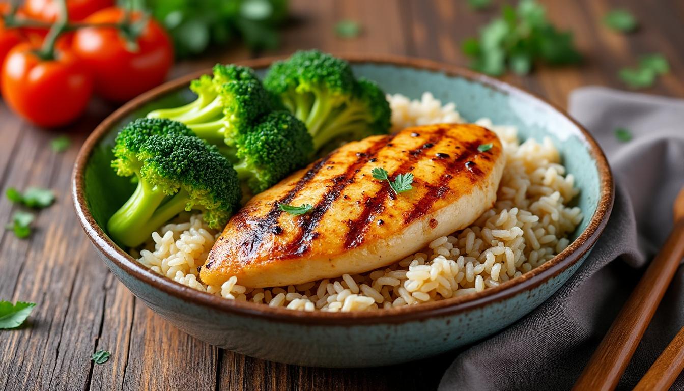 découvrez comment intégrer facilement le riz, le poulet et le brocolis dans un menu musculation équilibré pour optimiser vos performances et soutenir votre prise de masse tout en gardant une alimentation saine.