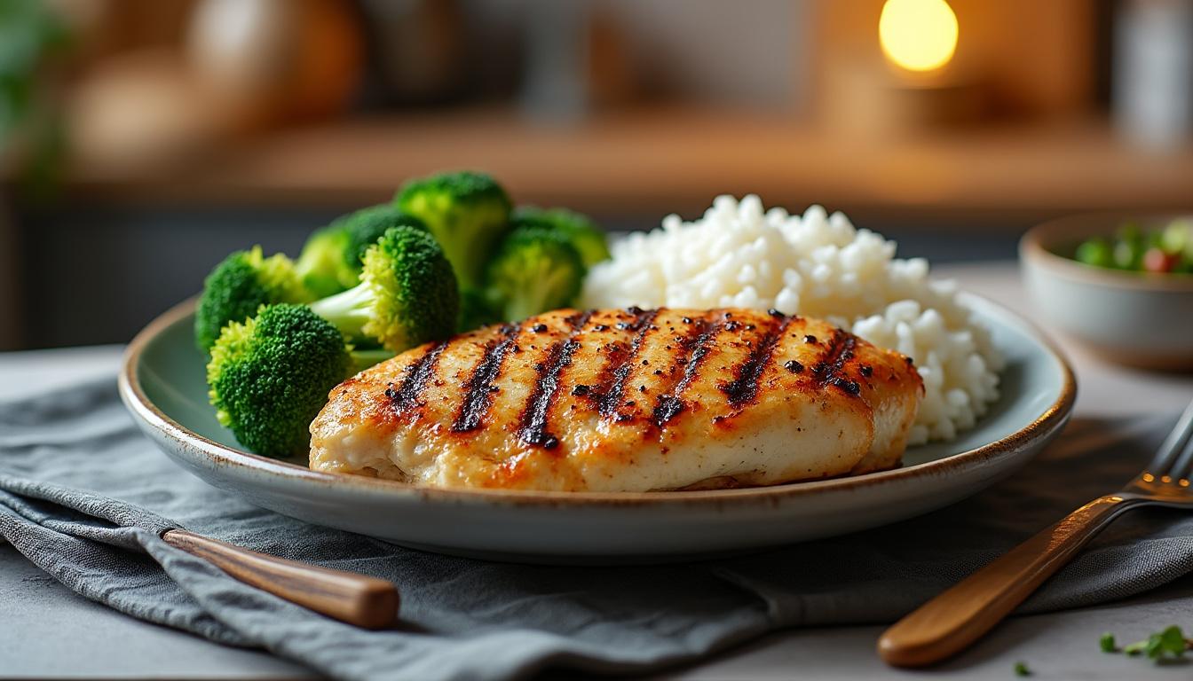 découvrez comment ajouter efficacement le riz, le poulet et le brocolis à votre menu de musculation pour optimiser vos apports nutritionnels et atteindre vos objectifs fitness.