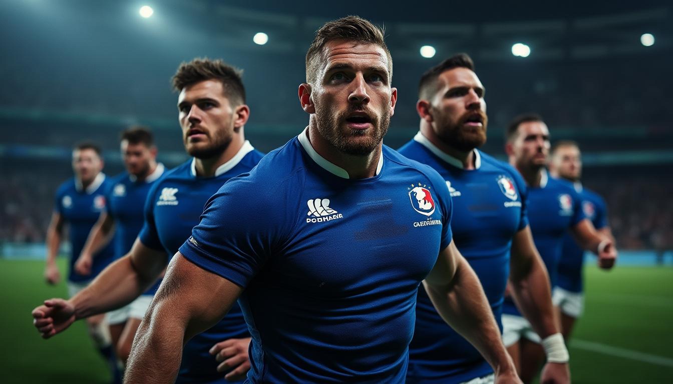 découvrez les dernières tendances des maillots de l'équipe de france de rugby pour la coupe du monde au japon. plongez dans l'univers du rugby avec des designs innovants, des couleurs emblématiques et des détails qui représentent fièrement notre nation. préparez-vous à supporter les bleus avec style lors de cet événement sportif majeur!