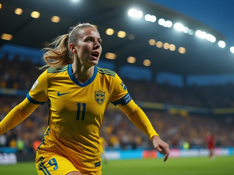 L’impact de la footballeuse suédoise Sandra Nilsson sur la communauté sportive internationale