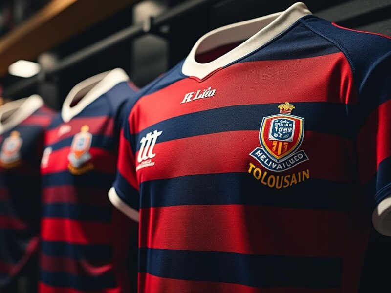 Quelle est la collection de maillots de rugby Stade Toulousain la plus populaire ?