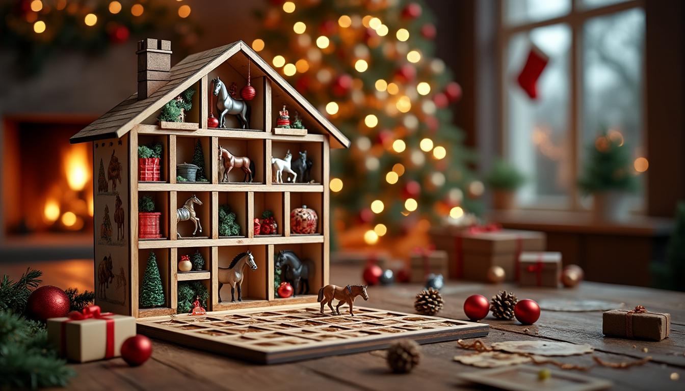 découvrez un calendrier de l’avent équitation idéal pour les passionnés de chevaux : chaque jour, une surprise équestre pour émerveiller les enfants et rendre l’attente de noël encore plus magique !