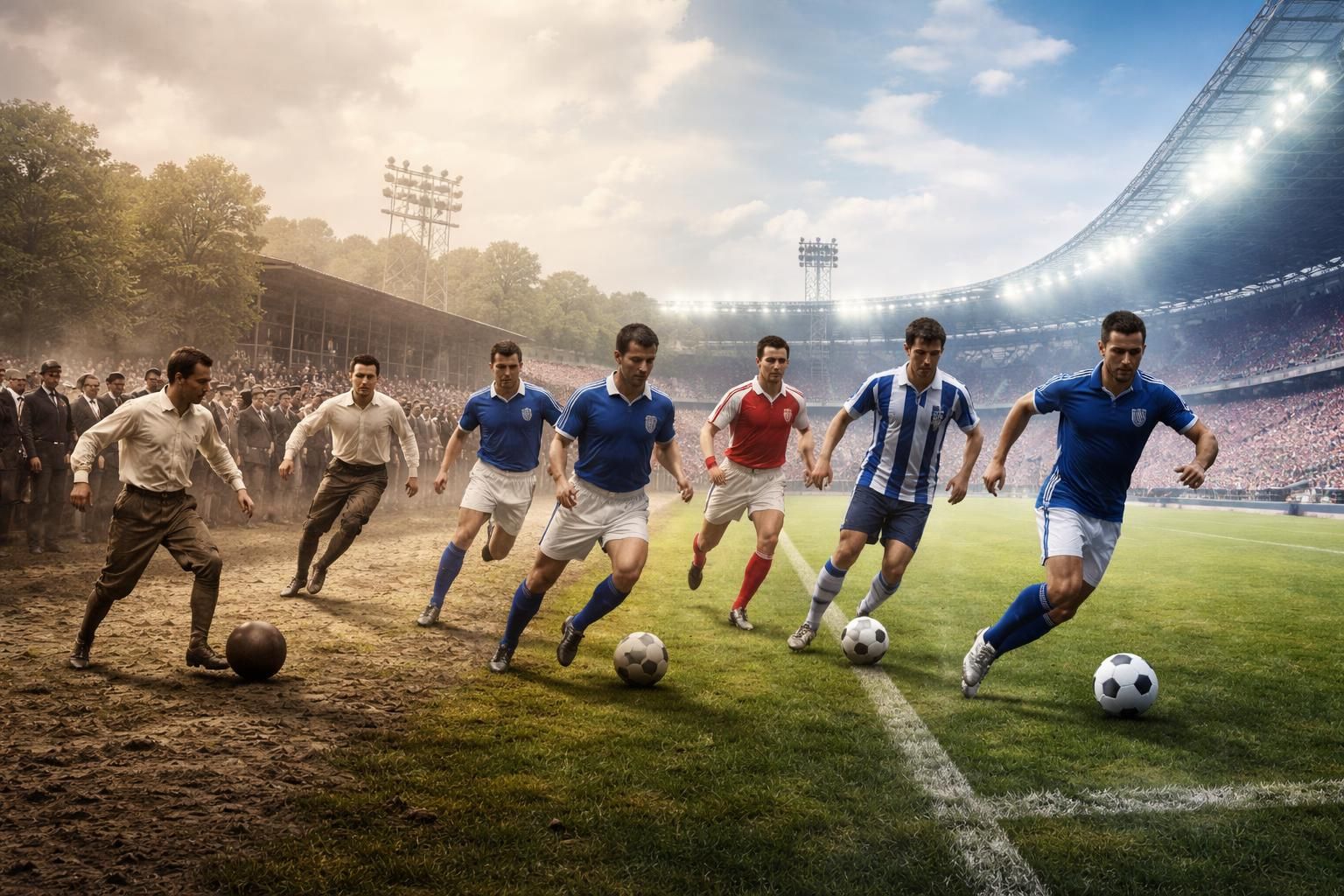 découvrez l'évolution fascinante du plus vieux club de football français à travers les années, son histoire, ses défis et ses succès.