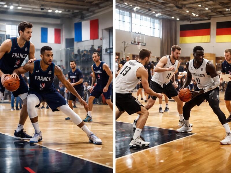 France Allemagne au basket aux JO : comment chaque pays se prépare pour la compétition