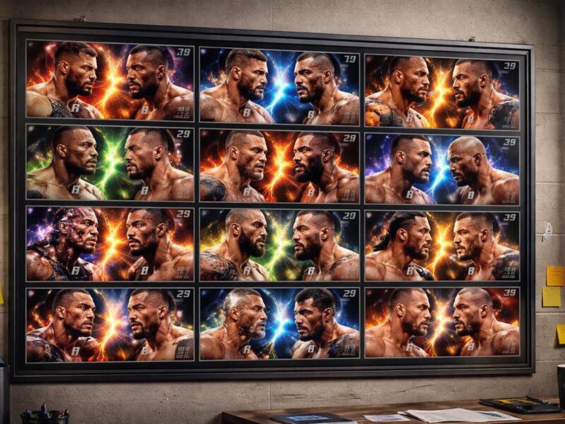 Le calendrier de l&rsquo;UFC et sa relation avec les grandes rivalités des combattants