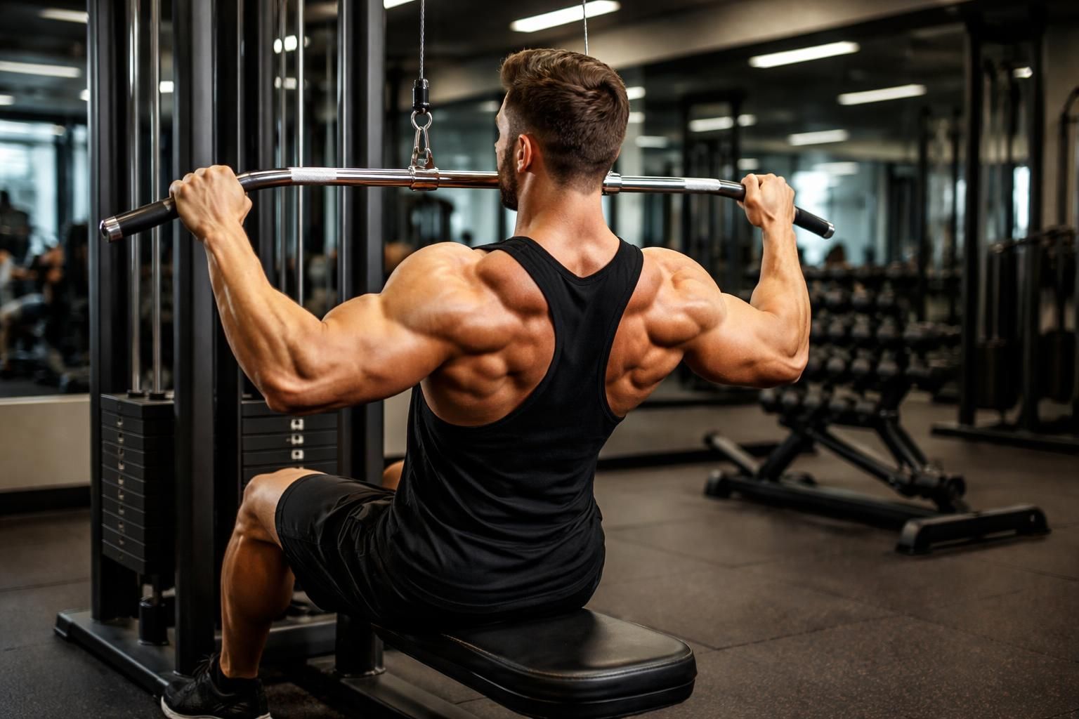 découvrez les bienfaits surprenants du tirage horizontal à la poulie avec prise large pour renforcer et sculpter votre dos efficacement.