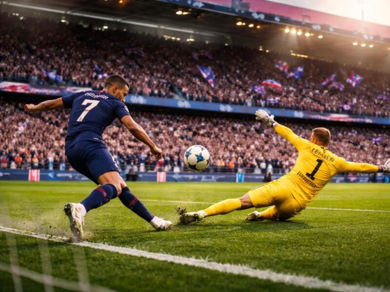 Les buts marquants dans le résumé vidéo de PSG Montpellier