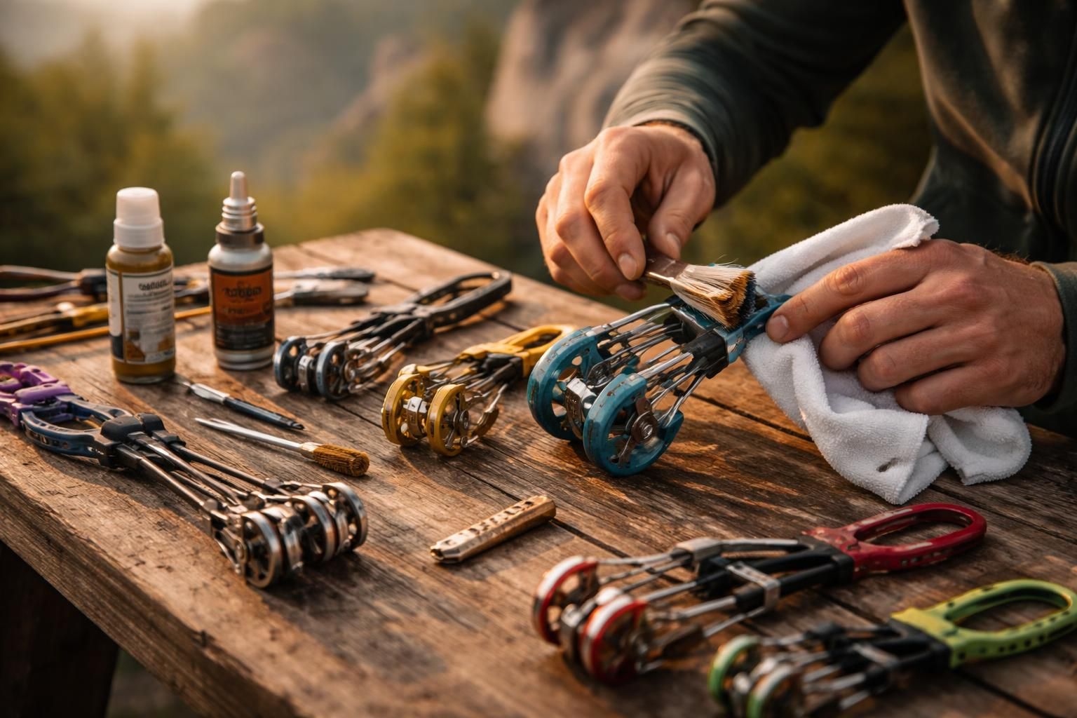 découvrez nos astuces essentielles pour bien entretenir vos friends d'escalade et prolonger leur durée de vie en toute sécurité.