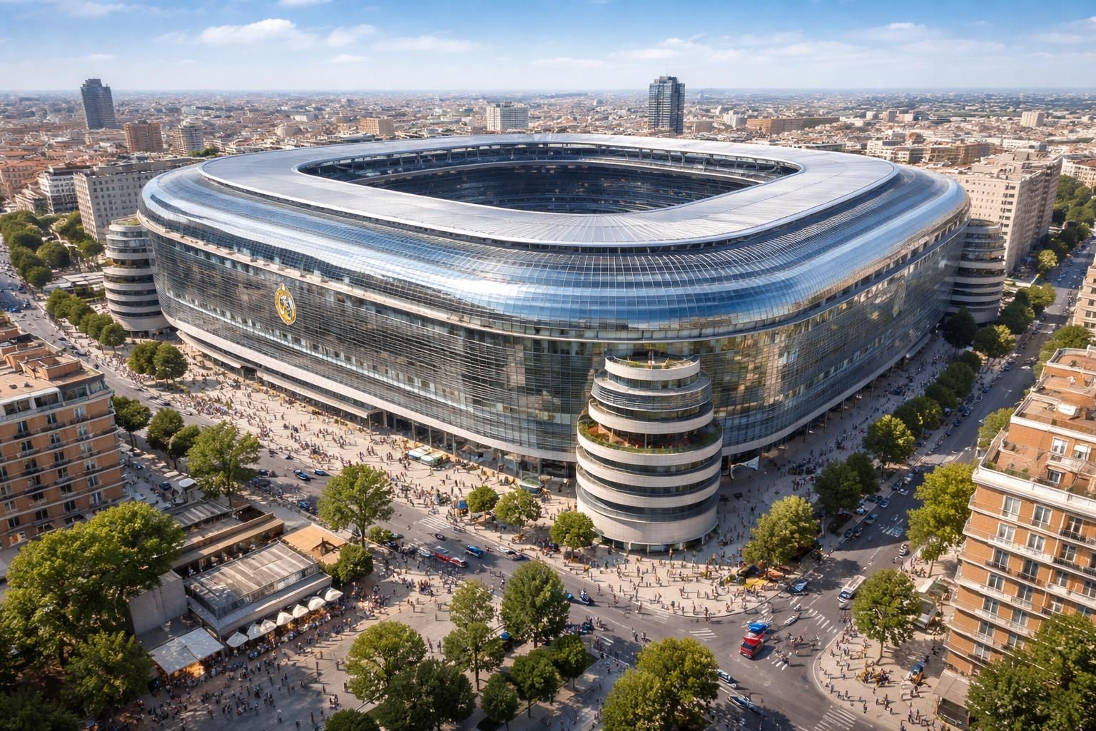 découvrez comment le nouveau stade santiago bernabéu du real madrid transforme le quartier environnant, stimulant l'économie locale et modernisant l'infrastructure urbaine.