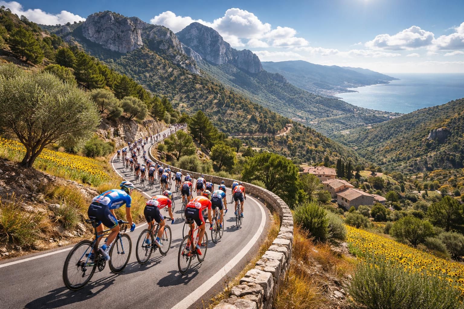 découvrez le profil unique du tour de catalogne et vivez une aventure inoubliable à travers des paysages à couper le souffle.