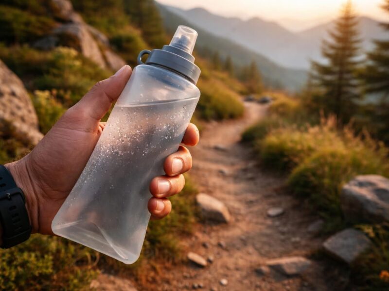 Légèreté et hydratation : la gourde souple pour trail