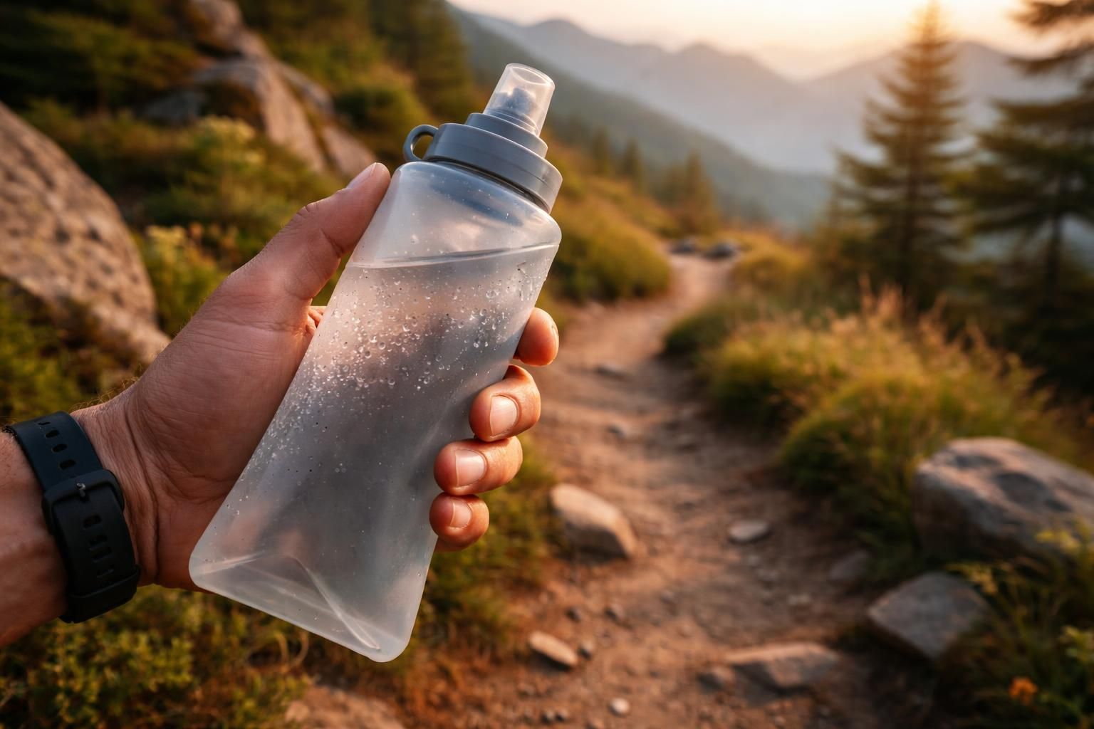 découvrez la gourde souple idéale pour le trail : légère, pratique et parfaite pour une hydratation optimale lors de vos courses en pleine nature.