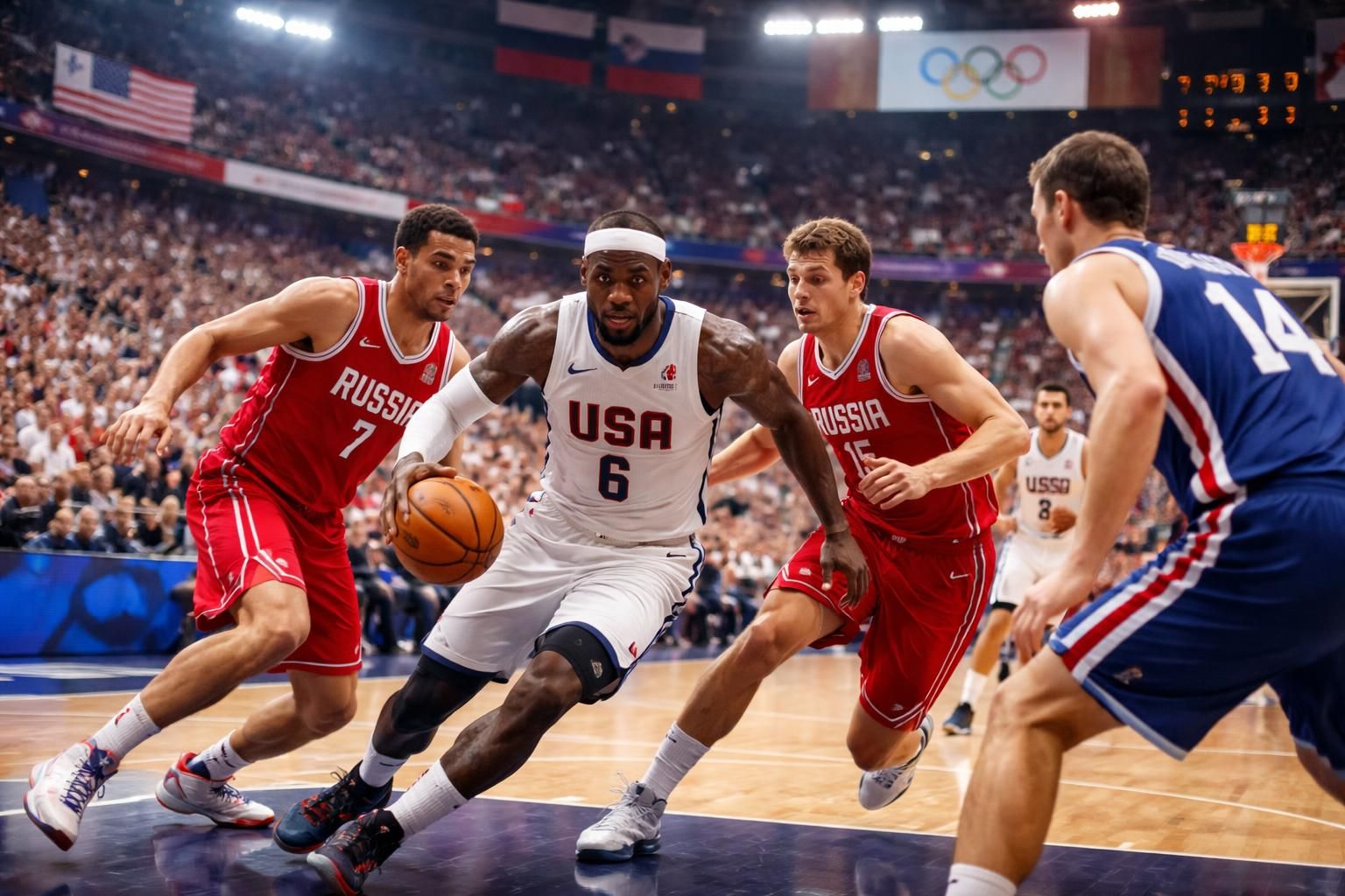 découvrez les rivalités historiques marquantes de l'équipe masculine de basket-ball des états-unis aux jeux olympiques, entre confrontations légendaires et moments clés.