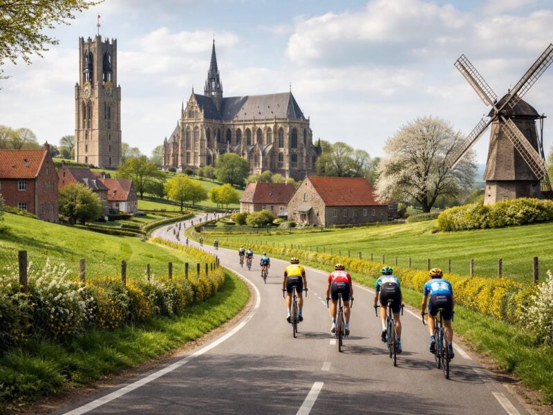 Parcours du Tour des flandres : les monuments à découvrir en chemin