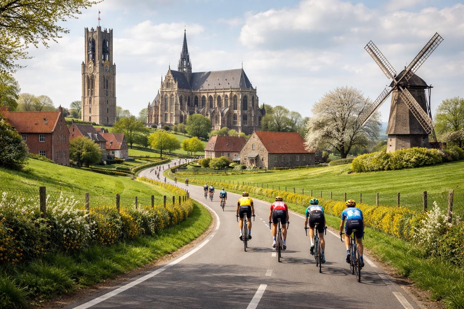 découvrez les monuments incontournables le long du parcours du tour des flandres et plongez dans l'histoire et la culture de cette région emblématique du cyclisme.