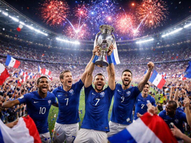 Combien de fois la France a gagné l&rsquo;euro : une histoire de passion et de succès footballistique
