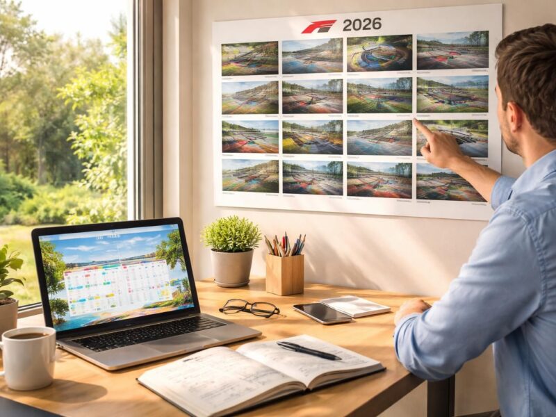 Comment bien planifier son été avec le calendrier F1 de 2026