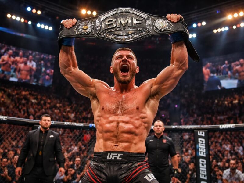 Démystifier la ceinture BMF à l&rsquo;UFC : règles et enjeux