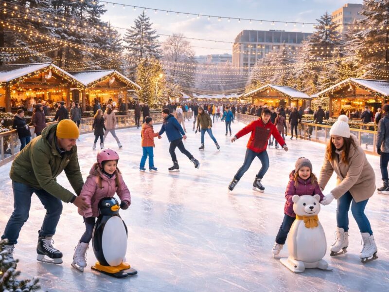 Patinoire à Marne la Vallée : activités pour toute la famille
