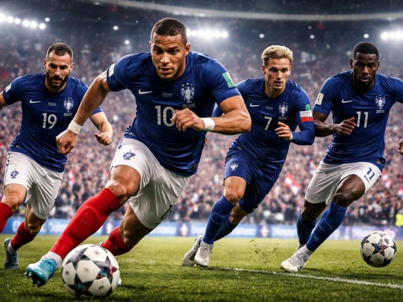 Classement du buteur en Équipe de France : Les grandes rivalités au sein de l&rsquo;équipe