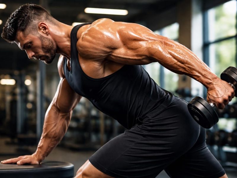 Le kickback pour les triceps, secret des bodybuilders pour des bras sculptés