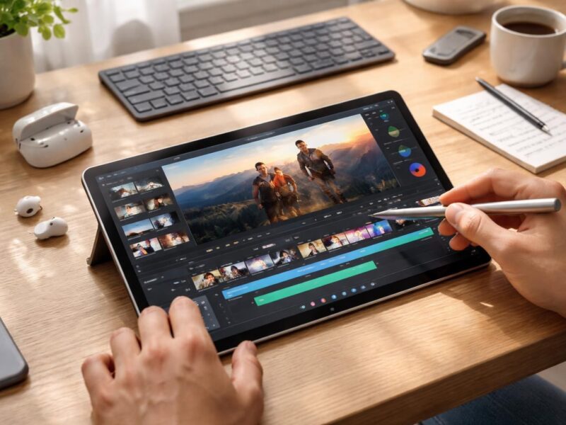Montage : compiler ses highlights sur tablette Windows, workflow