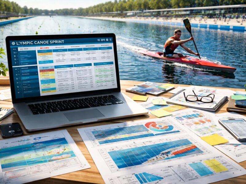 Une analyse complète de la programmation du canoë sprint aux JO