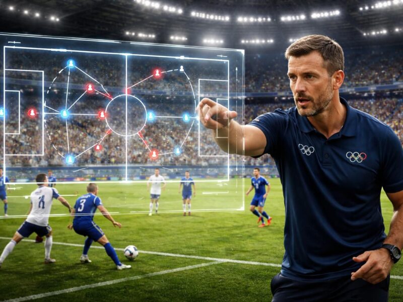 Une analyse des tactiques dominantes au foot aux JO homme