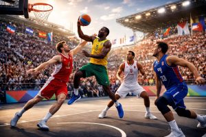 découvrez les équipes à surveiller dans la programmation de basket-ball 3x3 aux jeux olympiques d'été, avec les joueurs clés et les stratégies à suivre pour un tournoi passionnant.
