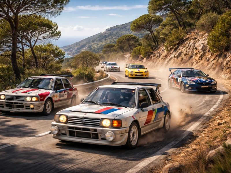 Les véhicules emblématiques du rallye du Var à travers les années